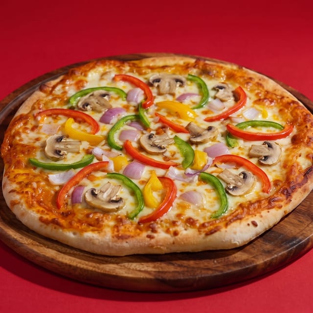 Artisan  Veggie Pizza.