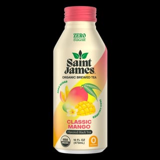 Saint James Organic Brewed Tea Classic Mango