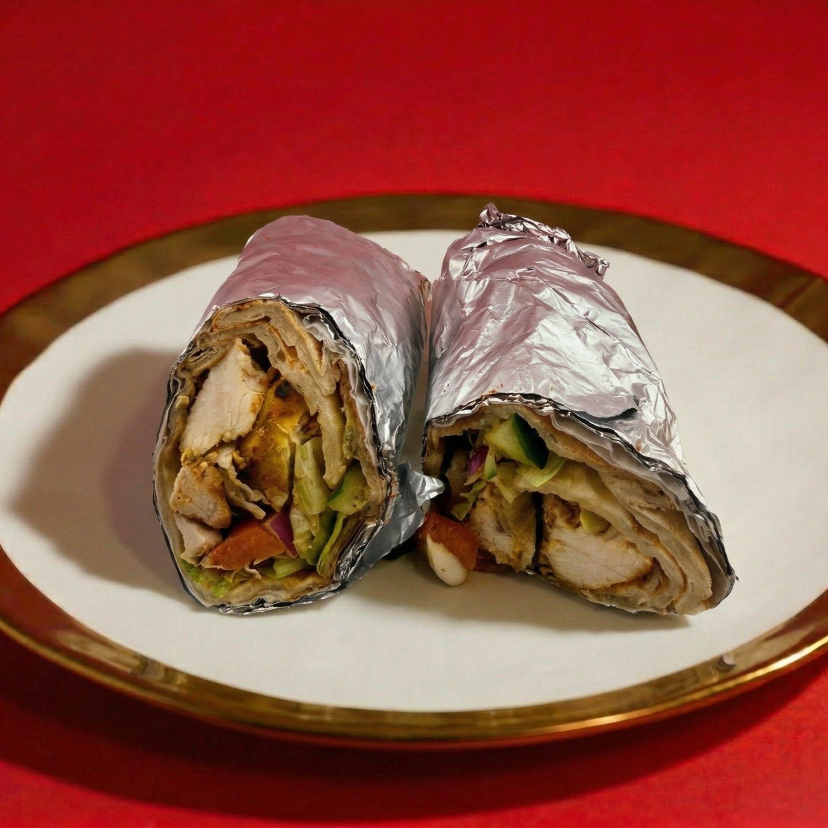 Chicken Tikka Roll.