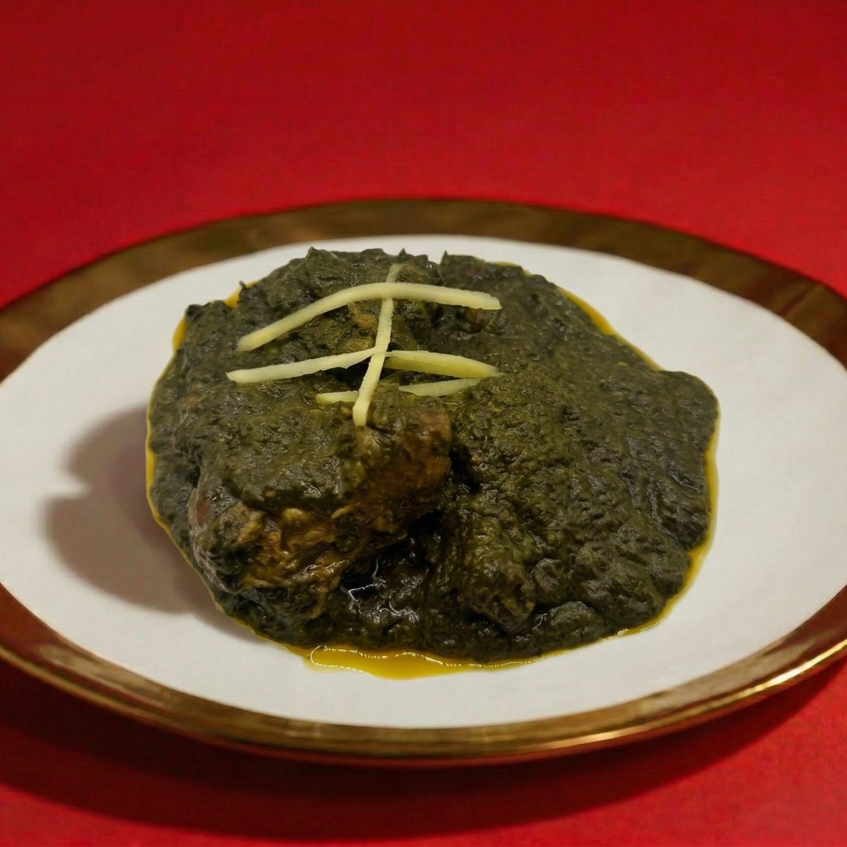Goat Palak.