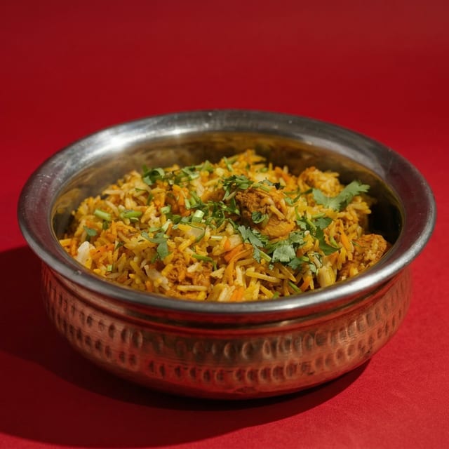 Chicken Biryani.