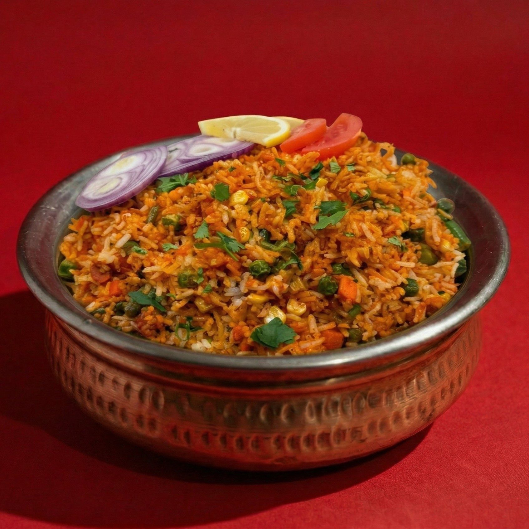 Veg Biryani.