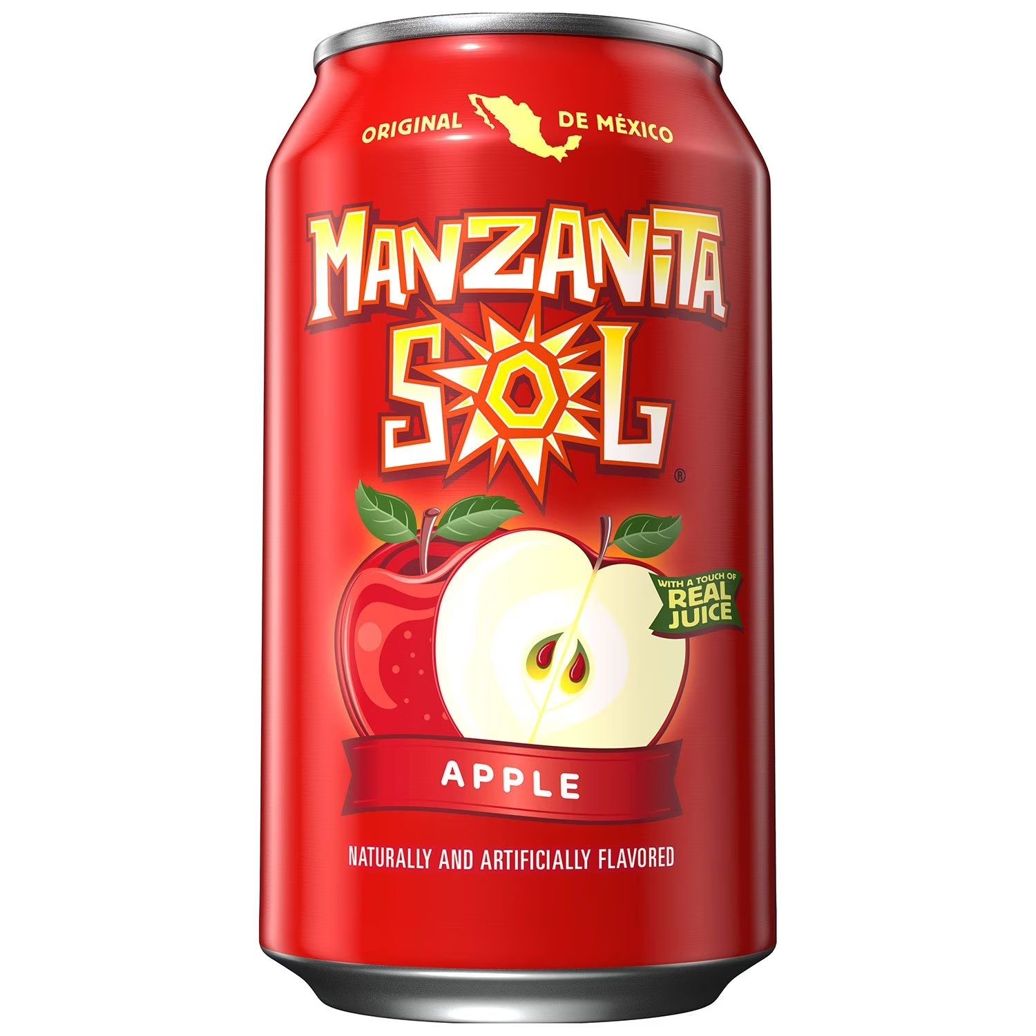 Manzanita Sol Soda Apple.