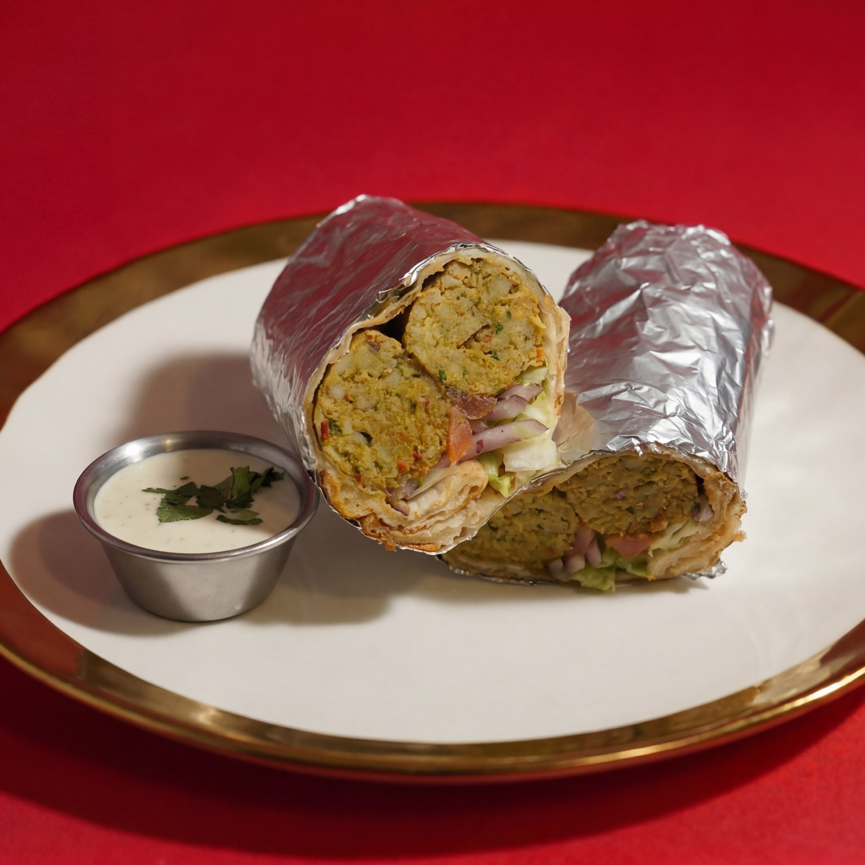 Chicken Kabab Roll.