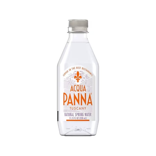 Acqua Panna.