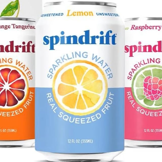Spindrift Sparkling Water.