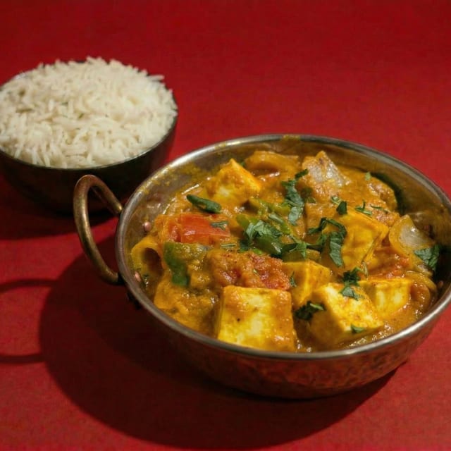 Paneer Karahi.