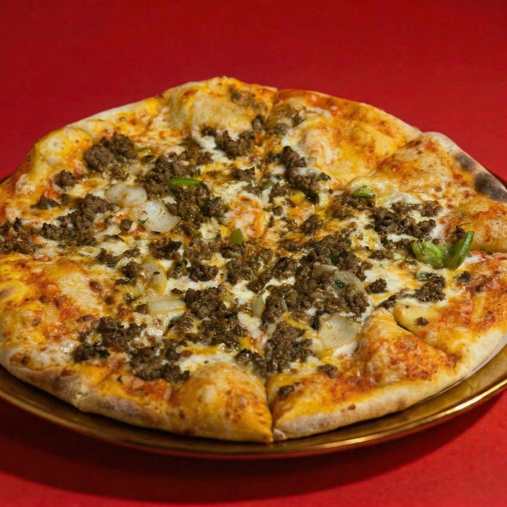 Lamb Masala Pizza.