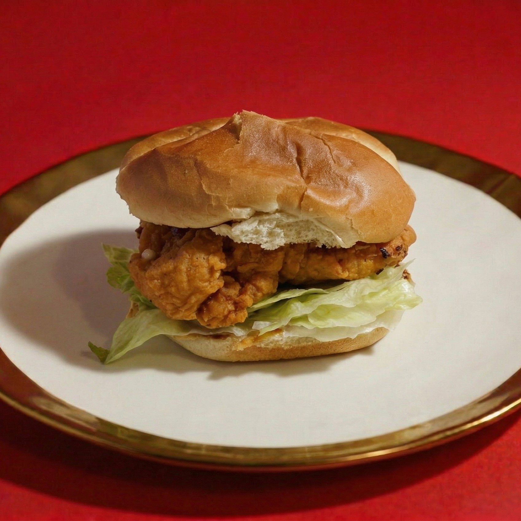 Chicken Crispy Burger.