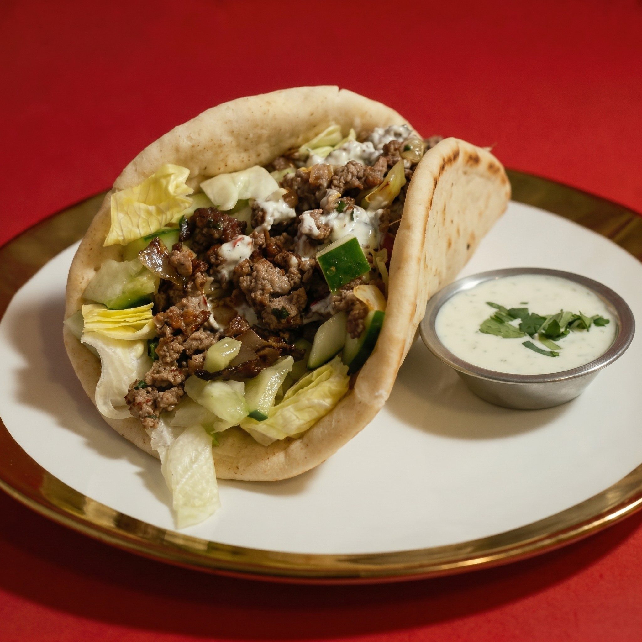 Lamb Gyro.