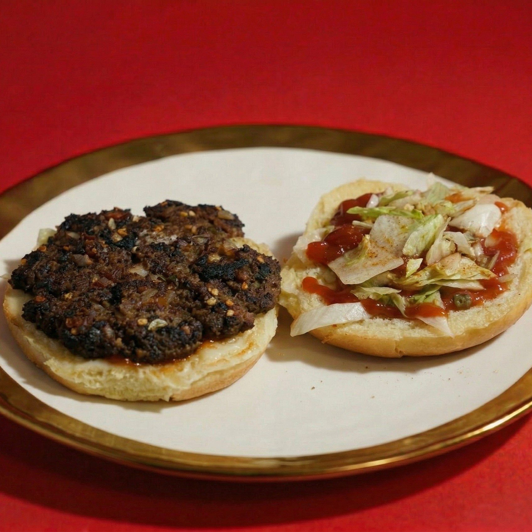 Beef Chapli Burger.