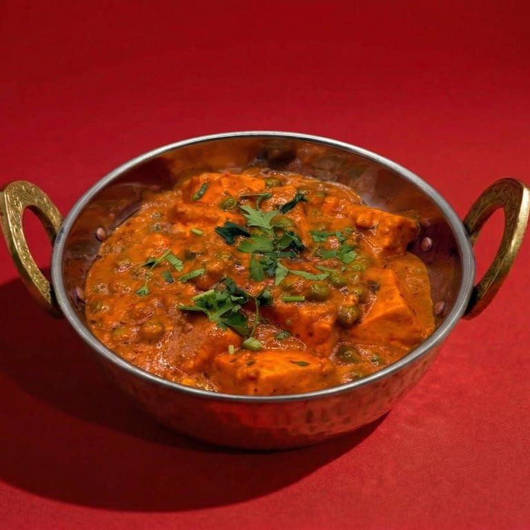 Delicious Matar Paneer Awaits