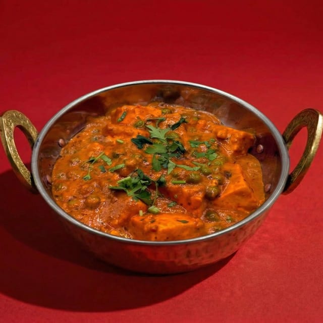 Matar Paneer.