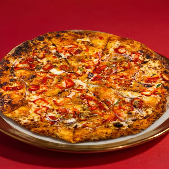 Chicken Special Pizza.